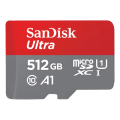 Imagem da oferta Cartão De Memória Micro Sdxc Sandisk SDSQUAC-512G-GN6MN Ultra 512gb 150mb's