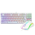 Imagem da oferta Kit Gamer Redragon - Teclado Mecânico Kumara RGB Switch Outemu Blue PT + Mouse Cobra M711 Chroma 10000DPI - S118