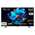 Imagem da oferta Smart TV TCL 50" QLED 4K Google TV - Cores Vivas Imagem Cinematográfica e Controle por Voz