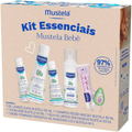 Imagem da oferta Mustela Kit Essenciais Bebê e Criança - Gel Lavante 200ml + Shampoo Recém-Nascido 150ml + Hydra Bebê 100ml + Água d