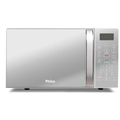 Imagem da oferta Micro-ondas Philco Pmo123 Capacidade 20 Litros 1100w Branco Espelhado Função Tira Odor 110v