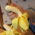 Imagem da oferta Banana Mole bolas de estresse fidget ansiedade alívio brinquedo bonito macio