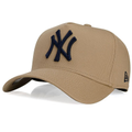 Imagem da oferta Boné New Era 9Forty New York Aba Curva Bege - Bege