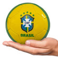 Imagem da oferta Mini Bola da Seleção do Brasil Escudo CBF 2627