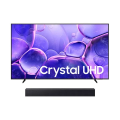 Imagem da oferta Combo Samsung Smart TV 85" UHD 4K U8100F + Soundbar Samsung HW-B400F