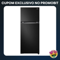 Imagem da oferta Geladeira Refrigerador LG Frost Free Black 395L Duplex Compressor Inverter - GN-B392PXG