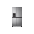 Imagem da oferta Geladeira Smart LG Side by Side UVnano 611 litros Motor Inverter Aço Escovado 127V - GC-L257SLPL