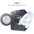 Imagem da oferta Samsung Lava e Seca WD11M com Digital Inverter WD11M4473PX Inox Look 11/7kg - 127V