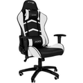 Imagem da oferta Cadeira Gamer Mymax Mx5 Até 150KG Almofadas Ergonômica Couro Sintético - Preto e Branco