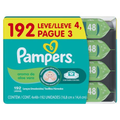 Imagem da oferta Lenços Umedecidos Pampers Aroma de Aloe Vera 192 Unidades