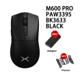 Imagem da oferta (Moedas) Mouse Sem Fio Delux M600 Pro PAW3395 Ultra Leve 52g Wireless 2.4G 26000 DPI