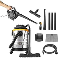 Imagem da oferta Aspirador de Pó e Água Barril WAP GTW INOX 25 Compacto 25 Litros com Filtro Lavável 185mbar 2000W