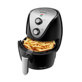 Imagem da oferta Fritadeira Elétrica Sem Óleo Air Fryer Mondial AF-30 Family Inox IV 35l Preta - 220V