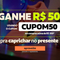 Imagem da oferta GARANTA R$ 50 OFF EM COMPRAS ACIMA DE R$ 399 COM CUPOM