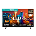 Imagem da oferta Smart TV 50 Hisense Ultra HD 4K QLED Q6N Google TV com HDR10+ Dolby Atmos Modo Esporte Modo Jogo e Compatível com Al