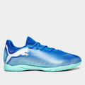 Imagem da oferta Chuteira Futsal Puma Future 7 Play Unissex - Azul+Verde
