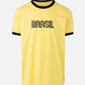 Imagem da oferta Camiseta Esportiva em Algodão com Estampa Brasil Amarelo - Lojas Renner