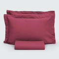 Imagem da oferta Kit Colcha Washed Piquet Solteiro Pink