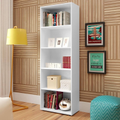 Imagem da oferta Estante Livreiro com 5 nichos MULTY cor Branco - Artely