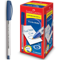 Imagem da oferta Caneta Esferográfica Trilux 032 Ponta Media 50 Unidades Faber-Castell Azul