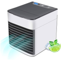 Imagem da oferta Mini Ar Condicionado Portátil 3 em 1 Climatizador Ventilador e Umidificador de Ar com 3 Velocidades Tanque de 350ml