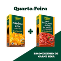 Imagem da oferta Kit Quarta-Feira Vapza: Mandioca Aipim 500g + Carne Bovina Curada Desfiada 400g