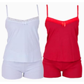 Imagem da oferta Kit 2 Short Doll Vivi (BR Alfa G Regular Regular Multicoloridos)