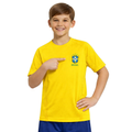 Imagem da oferta Camiseta da Seleção do Brasil CBF 2627 Penta Seamless Infantil