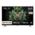 Imagem da oferta Smart TV TCL 65 Polegadas QLED Mini LED 4K C6K WiFi Bluetooth Google TV 4 HDMI 144Hz HDR10+ 65C6K