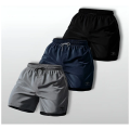 Imagem da oferta Kit 3 Shorts Bermuda Masculina Básico Mauricinho Tactel