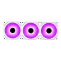 Imagem da oferta Kit Com 3 Ventoinhas Rise Mode Magneto Pro 120mm Led ARGB Branco - RM-MAPRO-ARGB-W