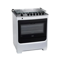 Imagem da oferta Fogão Consul 6 Bocas CFS6NAB Automático Mesa de Inox Forno 96L - Branco