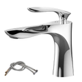 Imagem da oferta Torneira Monocomando Bica Alta Banheiro Dourada/Cromada/Preto 30cm/18cm Yesop