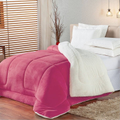 Imagem da oferta Coberdrom Sherpa/Manta King Casa Dona (Rosa)