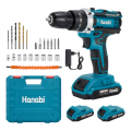 Imagem da oferta Parafusadeira Furadeira Impacto 2 Baterias Profissional 21v