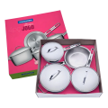 Imagem da oferta Jogo De Panelas Com 4 Peças Aço Inox Allegra Tramontina