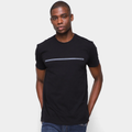 Imagem da oferta Camiseta Calvin Klein Casual Masculina - Preto