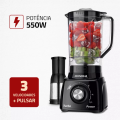 Imagem da oferta Liquidificador L-99-fb Turbo Power 2,2 L Potência De 550w Cor Preto Mondial 110v