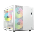 Imagem da oferta Gabinete Gamer C3Tech Gaming Aquarius MT-G710WH Mini Tower Micro ATX Lateral em Vidro Temperado Branco - MT-G710WH