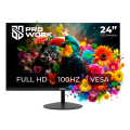 Imagem da oferta Monitor Safe Gamer Prowork 23,8 Polegadas Full Hd 100hz Hdmi Vga Preto - Mo024