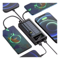 Imagem da oferta Carregador Portátil Power Bank Placa Solar 2.4a 5 Em 1