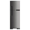 Imagem da oferta Geladeira Duplex Brastemp 375 Litros Frost Free Inox BRM44HK - 220V - Geladeira Duplex