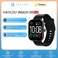 Imagem da oferta Haylou relógio s6 smartwatch 2.01 "display hd relógio inteligente bluetooth chamadas de voz ip68