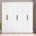 Imagem da oferta Guarda-Roupa Bartira Ville com 6 Portas e 2 Gavetas - 2005cm de largura - Branco