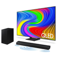 Imagem da oferta Smart TV Samsung 55" QLED 4K 55Q65D 2024 + Soundbar Samsung HW-B550/ZD