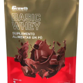 Imagem da oferta Basic Whey 1kg Growth Supplements - Chocolate