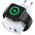 Imagem da oferta Gshield Carregador de Parede Universal 3 em 1 Power Delivery 23W Tipo C Ultra Rápido + USB A e Base de Carregamento Mag