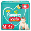 Imagem da oferta Fralda Pampers Pants Ajuste Total Roupinha M 42 unidades