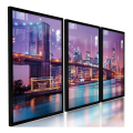 Imagem da oferta Quadros Decorativos Cidade Nova York Luzes Nortunas 122x60