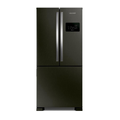 Imagem da oferta Geladeira  Eclipse Collection Frost Free French Door Inverter A+++ 554 litros cor Black Inox - BRO85AE